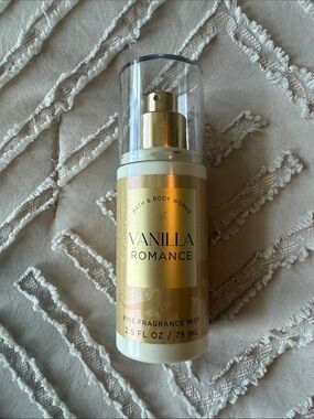 Bath & Body Works Vanilla Romance Fragrance Mist | New